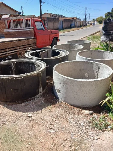 Tubos tampas para fossa e cisternas em geral