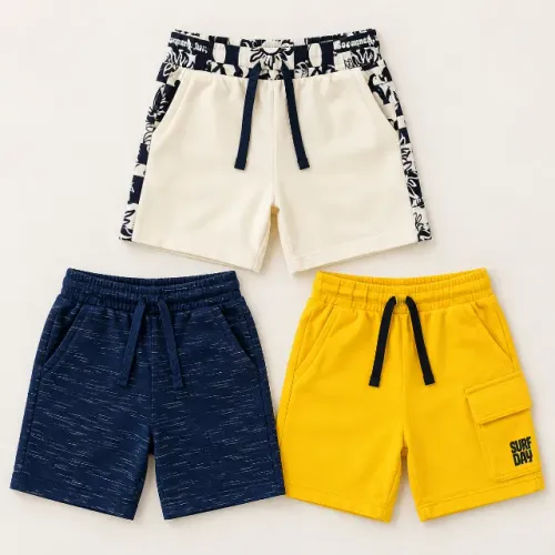 Kit 65 Bermudas infantil masculina lote