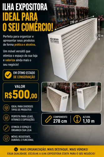Ilha Para Lojas