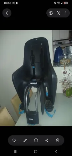 Cadeira para criança de bike