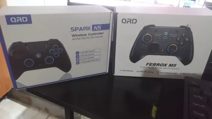 Controles de Xbox e ps4