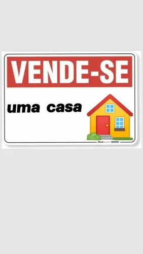 Vendo uma casa com terreno