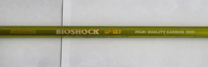 Vara de pesca Carretilha Fleming Bioshock cabo Up-set