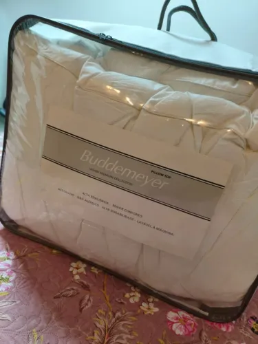 Pillow top Buddemeyer novo - para cama queen