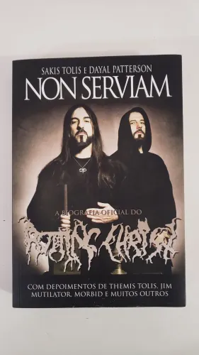 Livro biografia Rotting Christ Non Servian Novo Black Metal