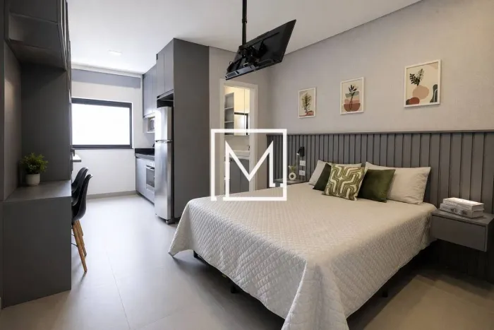 Studio com 1 dormitório para alugar, 32 m² por R$ 2.400,00/mês - Vila Monumento - São Paul