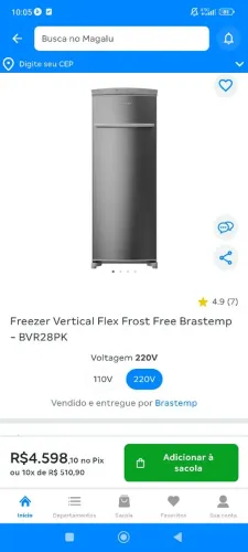Freezer  muito novo, zero, quem ver compra!!
