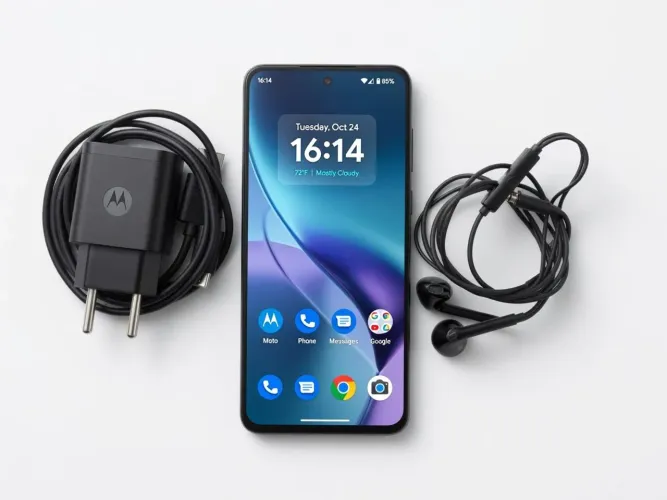 Motorola Moto G53 5G 128GB + Carregador Original + Fone de Ouvido - Semi Novo / Impecável
