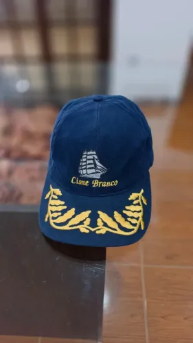 Boné Comemorativo "Cisne Branco" - Veleiro da Tradição Naval Brasileira