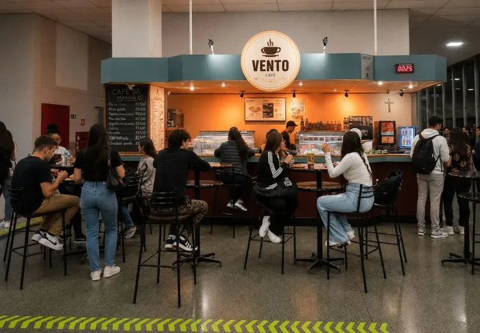 *OPORTUNIDADE* VENDA DE CAFETERIA EM FACULDADE RENOMADA