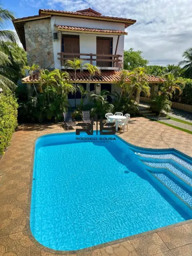 Guarajuba | Condomínio Paraíso | Casa 5 Quartos | 4 suítes | 251m² | Total Infraestrutura 