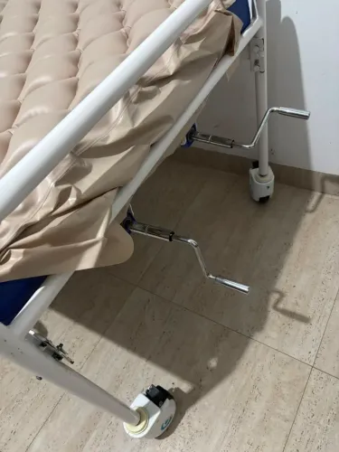 Cama Hospitalar+Colchão Pneumatico