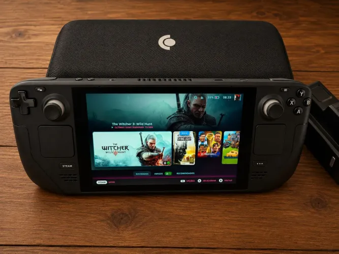 Steam deck lcd