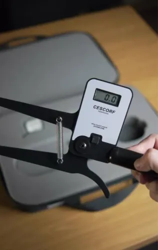 Plicômetro / Adipômetro Científico Digital 2 - Novo, lacrado!