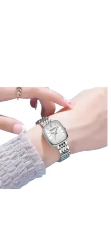 Relógio feminino Currem moda Fechion executiva elegante 