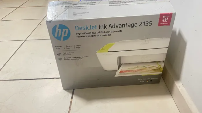 Impressora HP Deskjet Ink advantage 2135