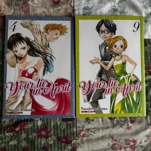 Your Lie In April - Mangás volume 4 e 9