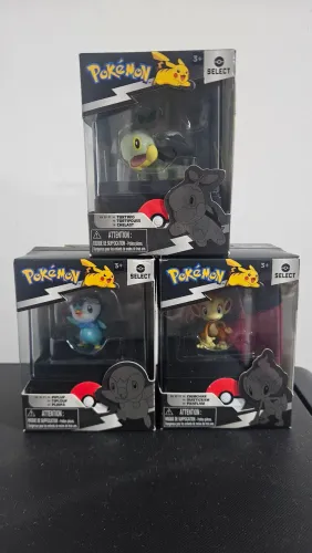 Coleção pokemons iniciais Sinoh - Pokemon Select