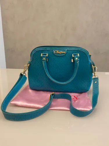 Linda bolsa Carmen Steffens Couro Croco original
