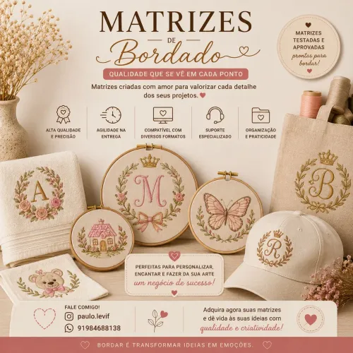 Matrizes de bordados 