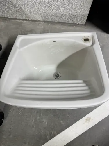 Tanque de lavar porcelana Celite.