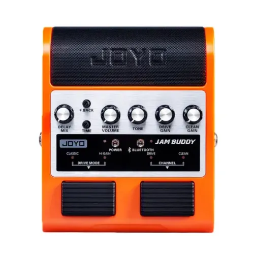Kit Completo: Guitarra Branca Superstrat + Amp/Pedal Joyo Jam Buddy (Na Caixa) + Acessório