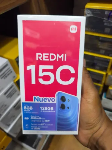 Xiaomi Redmi 15C Global 256GB. Novo lacrado com garantia.
