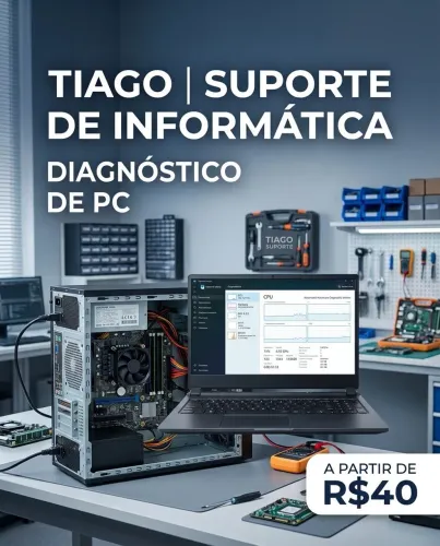 Técnico de Informática | Diagnóstico de PC e Notebook