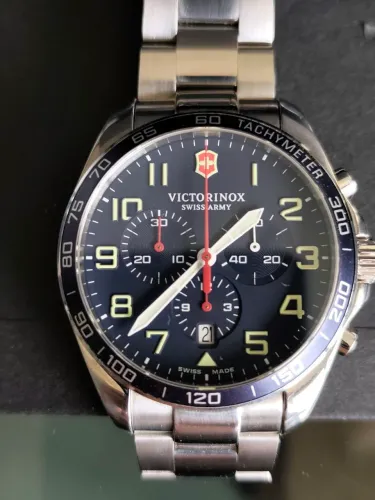Victorinox Fieldforce Cronógrafo Aço Inox 241857