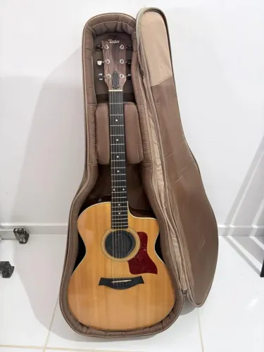IMPERDÍVEL!!! Violão Taylor 214-ce, ano 2014, com softbag original