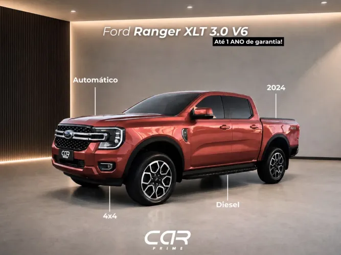 Ford Ranger XLT 3.0 V6 4X4 CD TB Die. Aut. 2024