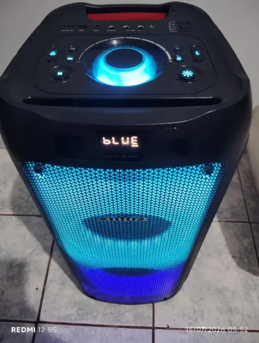 Som potente partbox Aiwa som com qualidade