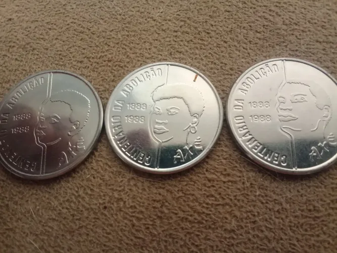 Moedas comemorativas TRIO ACHÉ