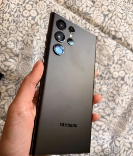 S22 Ultra, 256GB, Phantom Black - Todo original!