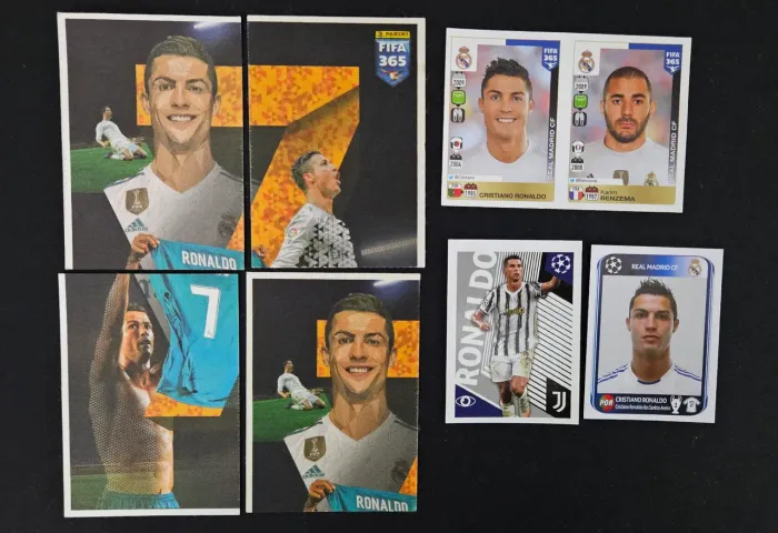 Figurinhas CR7 - Cristiano Ronaldo