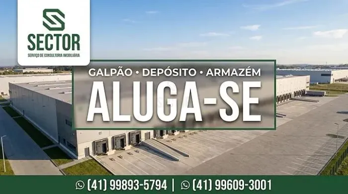 Galpão Industrial para Locação 28.905,76 m² Mandirituba - PR