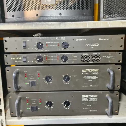 Amplificador de som por 799,99 cada