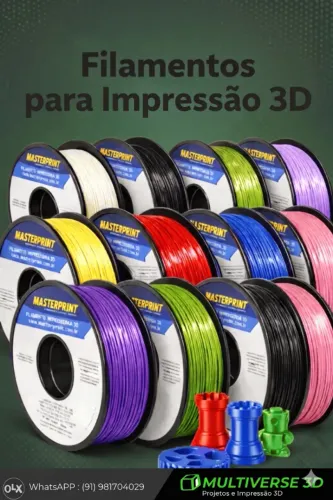 Filamento para Impressora 3D FDM