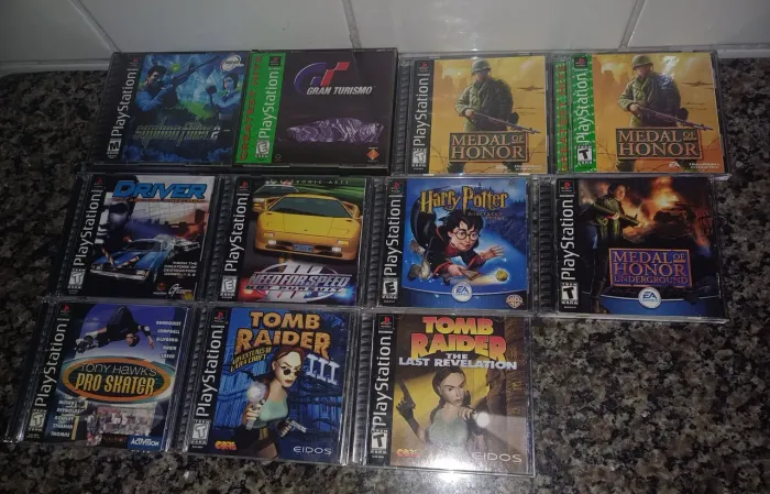 Lote de jogos originais Playstation 1