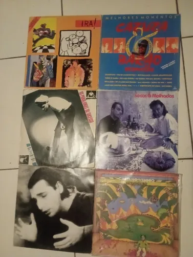 LP VINIL Lote Rock Nacional