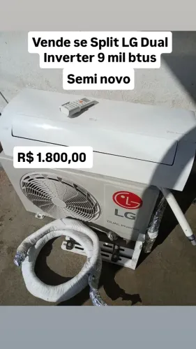 Ar condicionado LG Dual Inverter 9 mil btus