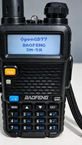 BAOFENG DM-5R - VHF/UHF - DMR - OPEN GD77 DIGITAL