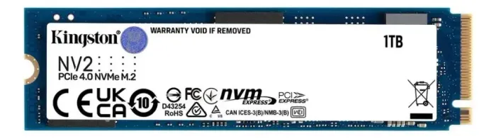 SSD NVMe Kingston NV2 1TB M.2 2280 PCIe 4.0