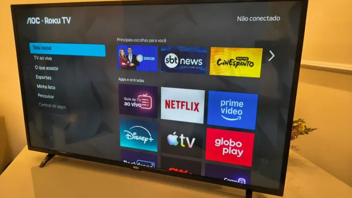 Smart TV AOC Roku LED 43" (modelo 43S5195