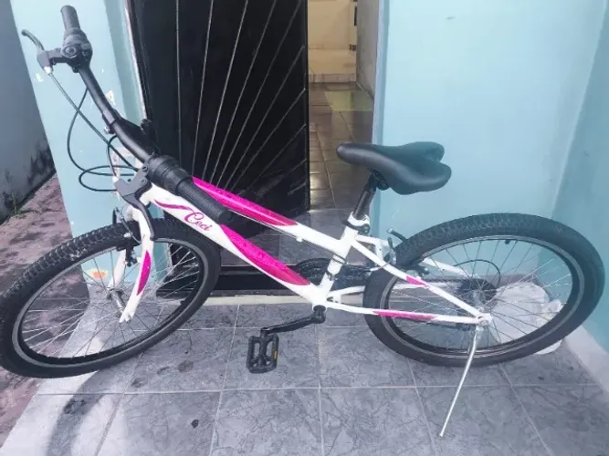 Bicicleta Caloi Ceci Aro 24 + Suporte Carro Transbike + Kit Completo