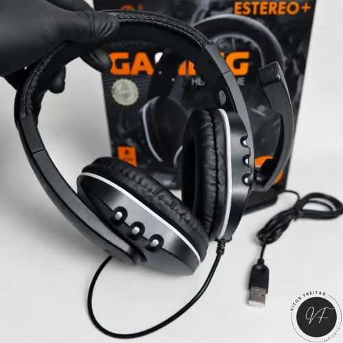 Headset Gamer USB RGB | Entrega Grátis em VCA