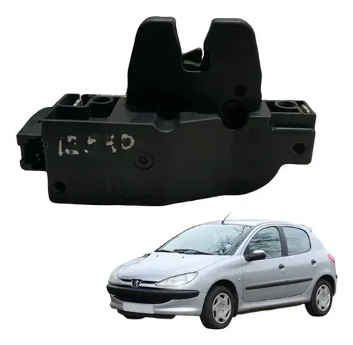 Fechadura Porta Mala Peugeot 206 207 Citroën C3 C4 Xsara