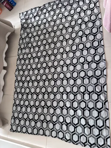 Tapete Geométrico com base antiderrapante