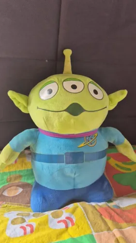 Boneco Pelúcia Luxo Alien Toy Story Original Decoração Fofo