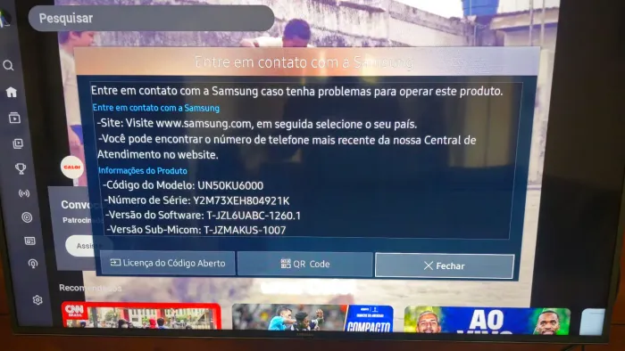 TV Samsung 50'